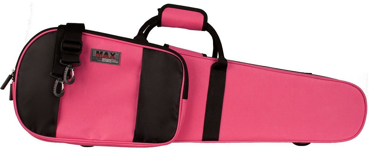 Violin Case Shaped MAX PROTEC Fushia (Pink) MX144FX